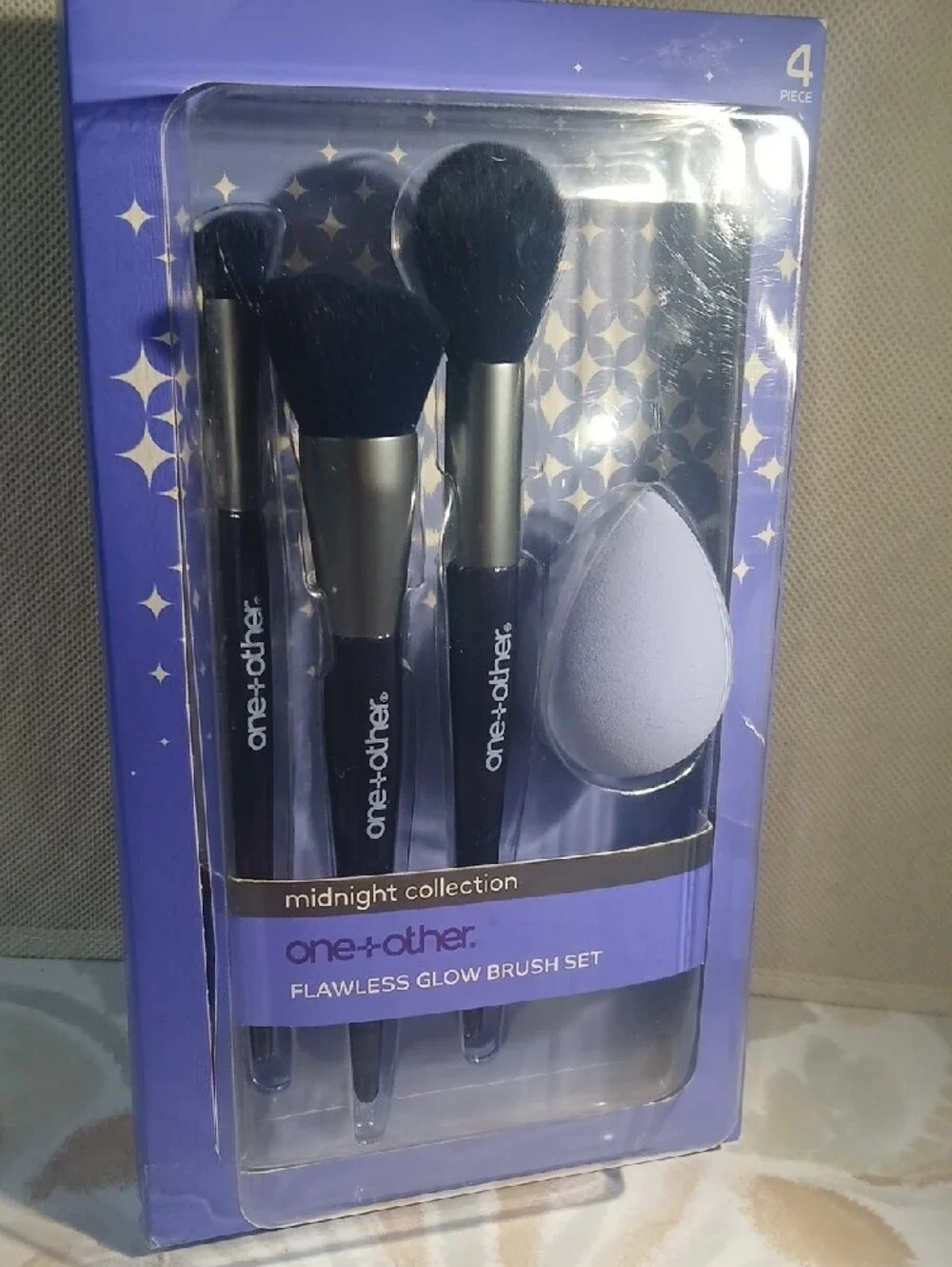 Flawless Glow Brush Set - Midnight Purple